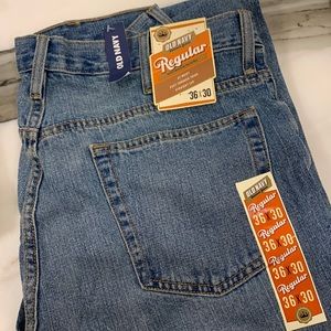 Vintage Old Navy Light Color Blue Denim Jeans-NWT- 36” x 30”